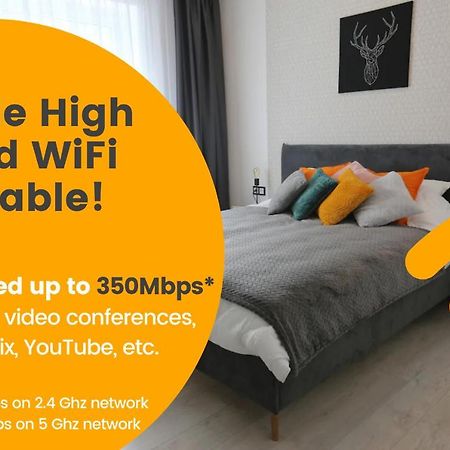 Comfy 2 Room Apartment - Free Parking - 350Mbps Wifi - Netflix Kaunas Eksteriør bilde