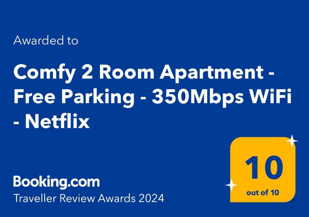 Comfy 2 Room Apartment - Free Parking - 350Mbps Wifi - Netflix Kaunas Eksteriør bilde